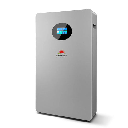 SunGoldPower 10.24kWh Powerwall Battery | 51.2V 200Ah LiFePO4 Battery | 10-Year Warranty