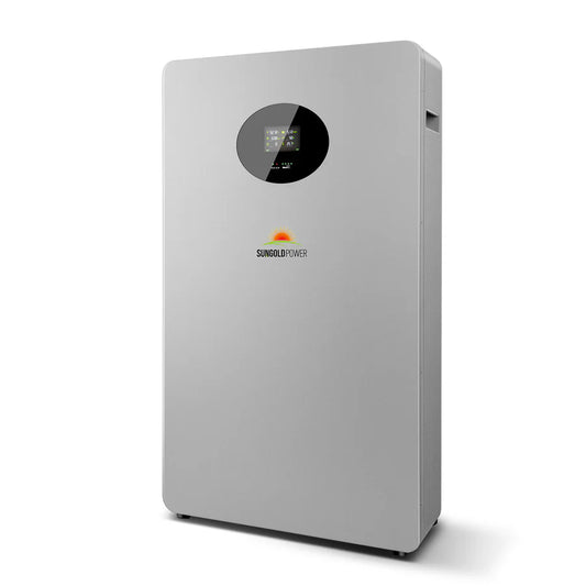 SunGoldPower 10.24kWh Powerwall Battery | 51.2V 200Ah LiFePO4 Battery | 10-Year Warranty