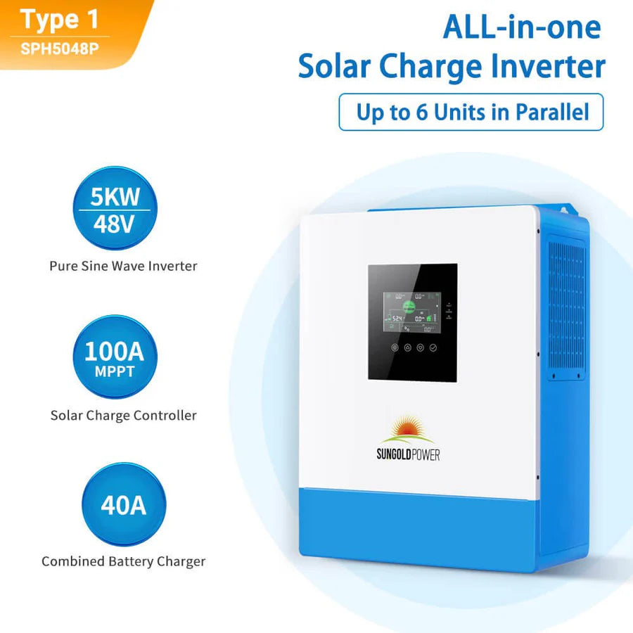 ecomposer-inverter option-SPH5048P-[Parallel-|-100A-MPPT]