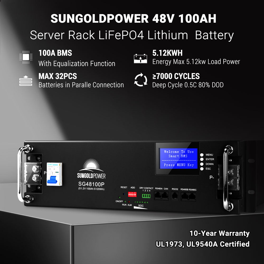 ecomposer-Battery Bank-4-X-SunGoldPower-SG48100P-[20.48kwh],ecomposer-Battery Bank-12-X-SunGoldPower-SG48100P-[61.44kwh],ecomposer-Battery Bank-6-X-SunGoldPower-SG48100P-[30.72kwh]