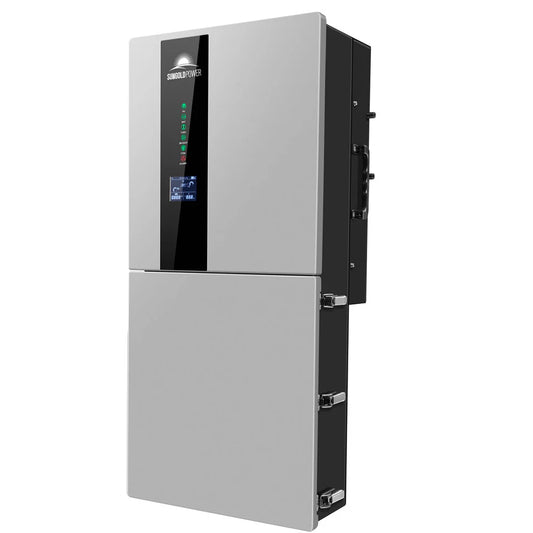 11.4kW 48V Split Phase Hybrid Solar Inverter | 120/240/208V | Whole Home Backup (200A) | 10-Year Warranty