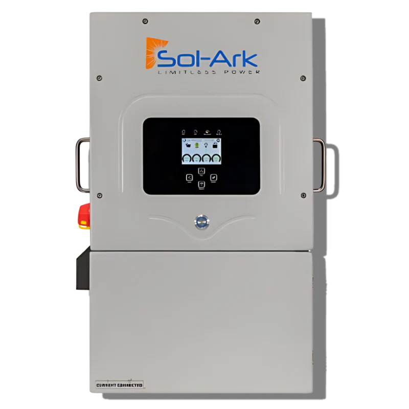Sol-Ark 12K 120/240/208V 48V | 13,000W PV Input |  [All-In-One] Pre-Wired Hybrid Solar Inverter | 10-Year Warranty