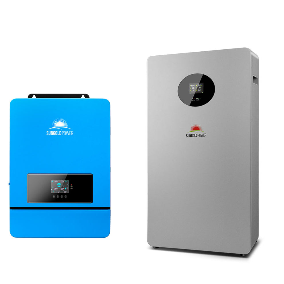 SunGoldPower 10KW 48V Off Grid Solar Inverter Charger | Split Phase 12 ...