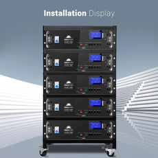 SunGoldPower 5 Slot Battery Server Rack for SG48100P / SGH48100T