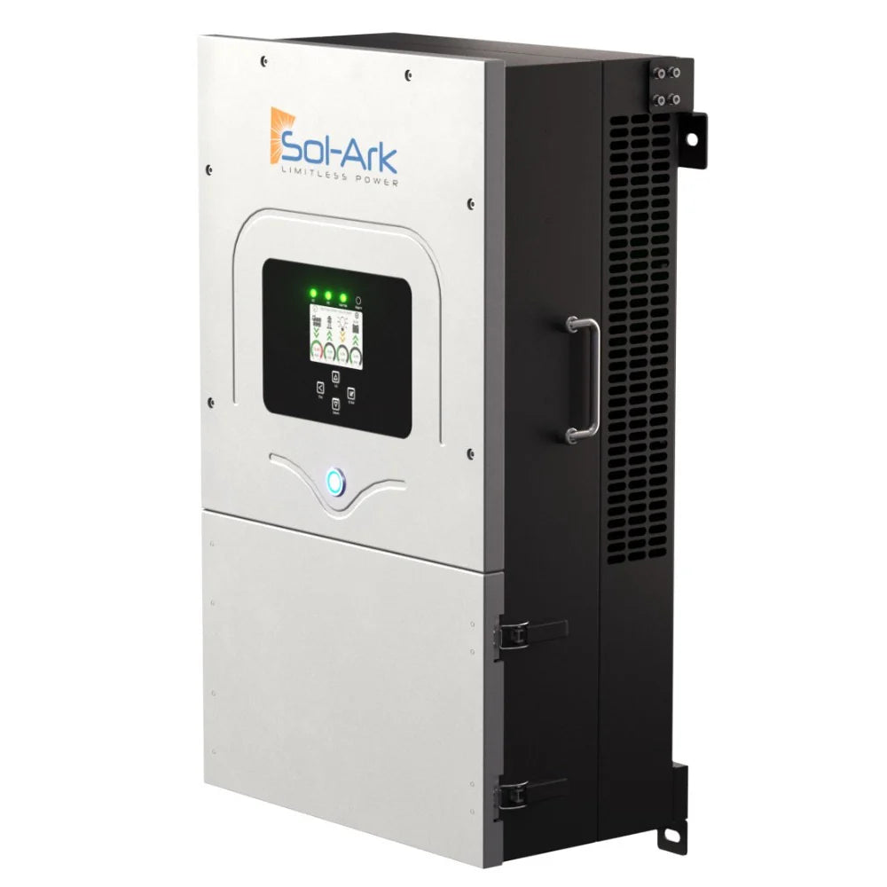 Sol-Ark 12K 120/240/208V 48V | 13,000W PV Input |  [All-In-One] Pre-Wired Hybrid Solar Inverter | 10-Year Warranty