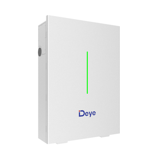 Deye 10.24kWh Wall Mounted Battery | 48V 100Ah LiFePO4 Battery | 10 Year Warranty | UL1973, UL9540A Certified