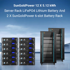 ecomposer-Battery Bank-12-X-SunGoldPower-SG48100P-[61.44kwh]