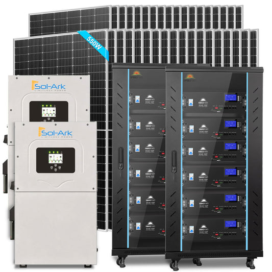 ecomposer-Battery Bank-12-X-SunGoldPower-SG48100P-[61.44kwh]